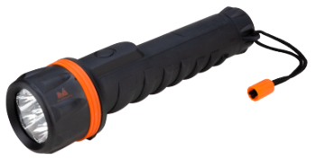 Φακός LED με Λαστιχένια Προστασία