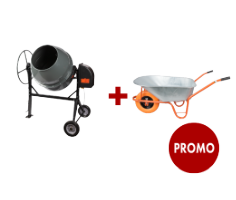 Μπετονιέρα EvoTools +Plus® + Καρότσι Οικοδομής PROMO 1+1