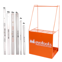 Προωθητικό σετ κανόνων με stand προβολής II EvoTools®