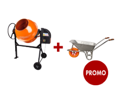 Μπετονιέρα EvoTools® + Καρότσι Οικοδομής PROMO 1+1