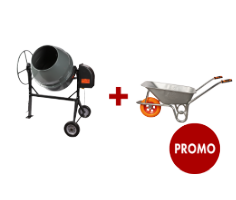 Μπετονιέρα EvoTools +Plus® + Καρότσι Οικοδομής PROMO 1+1