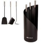 Εργαλεία για Τζάκι με Βάση (3 Τεμάχια)