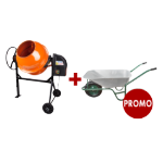 Μπετονιέρα EvoTools® + Καρότσι Οικοδομής PROMO 1+1