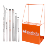 Προωθητικό σετ κανόνων με stand προβολής II EvoTools®