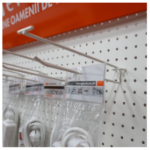 Γάντζος με Θήκη Τιμής για Μεταλλική Προθήκη 2068