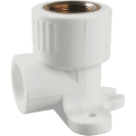 Γωνία PP-R Εσωτερικό Σπείρωμα Ορείχαλκος με Φλάντζα EvoSanitary®